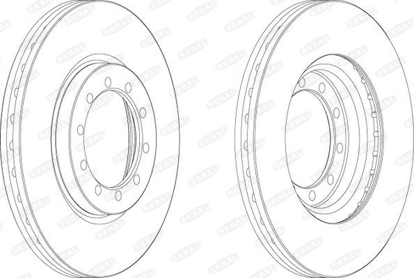 Beral BCR182A - Disque de frein cwaw.fr