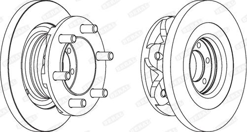 Beral BCR139A - Disque de frein cwaw.fr