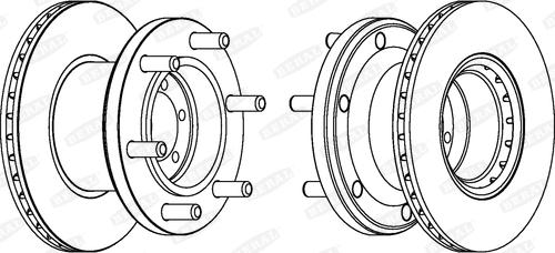 Beral BCR133A - Disque de frein cwaw.fr