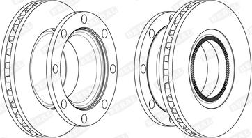 Beral BCR347A - Disque de frein cwaw.fr