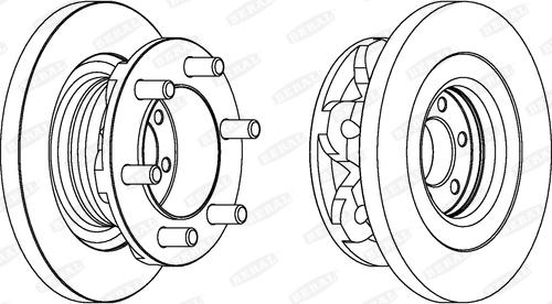 Beral BCR313A - Disque de frein cwaw.fr