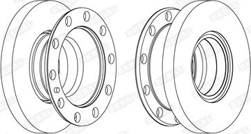 Beral BCR377A - Disque de frein cwaw.fr