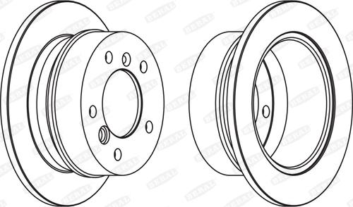 Beral BCR230A - Disque de frein cwaw.fr