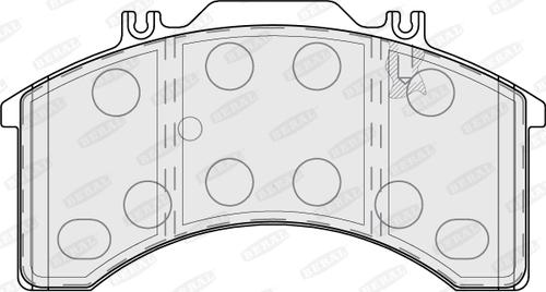 Beral BCV29032T - Kit de plaquettes de frein, frein à disque cwaw.fr