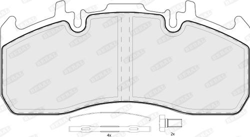 Beral BCV29173TK - Kit de plaquettes de frein, frein à disque cwaw.fr