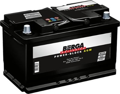 BERGA 5809010807502 - Batterie de démarrage cwaw.fr