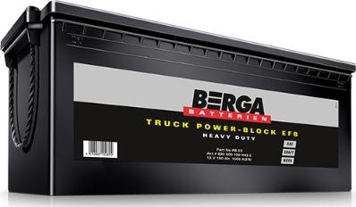 BERGA 680500100H432 - Batterie de démarrage cwaw.fr