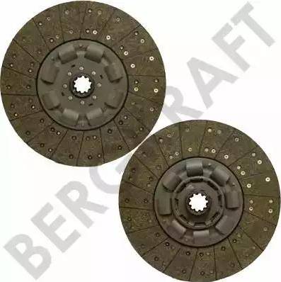 BergKraft BK9704832 - Disque d'embrayage cwaw.fr