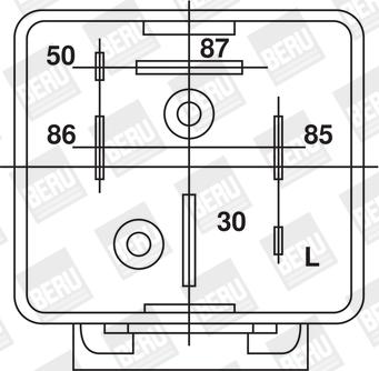 BorgWarner (BERU) GR033 - Temporisateur de préchauffage cwaw.fr