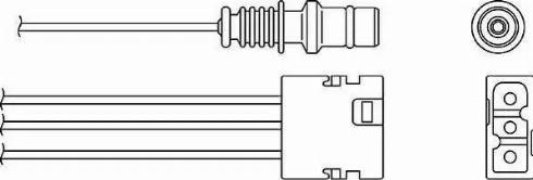 BorgWarner (BERU) OZH041 - Sonde lambda cwaw.fr