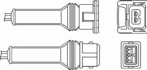 BorgWarner (BERU) OZH055 - Sonde lambda cwaw.fr