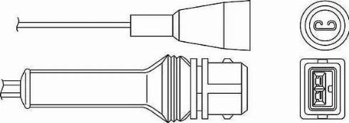 BorgWarner (BERU) OZH003 - Sonde lambda cwaw.fr