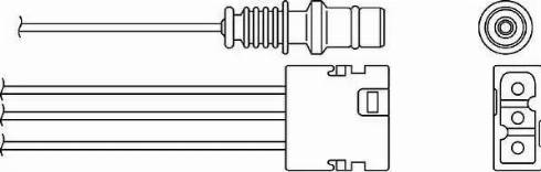 BorgWarner (BERU) OZH016 - Sonde lambda cwaw.fr