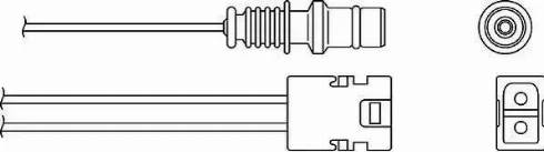 BorgWarner (BERU) OZH032 - Sonde lambda cwaw.fr