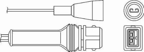 BorgWarner (BERU) OZH027 - Sonde lambda cwaw.fr