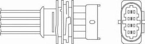 BorgWarner (BERU) OZH111 - Sonde lambda cwaw.fr