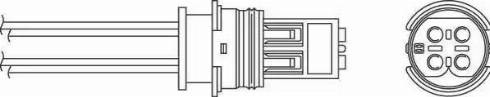 BorgWarner (BERU) OZH124 - Sonde lambda cwaw.fr