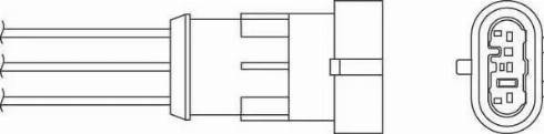 BorgWarner (BERU) OZH125 - Sonde lambda cwaw.fr
