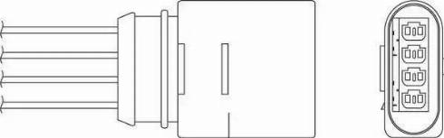 BorgWarner (BERU) OZH128 - Sonde lambda cwaw.fr
