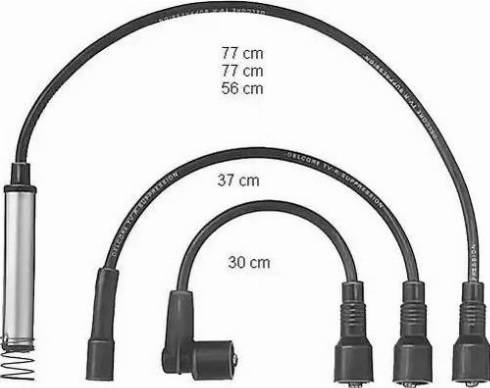 BorgWarner (BERU) ZEF580 - Kit de câbles d'allumage cwaw.fr