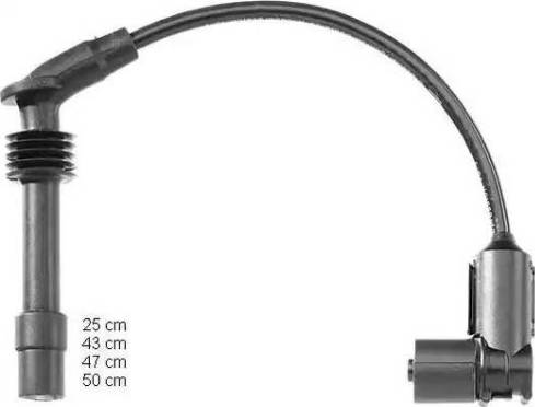 BorgWarner (BERU) ZEF1161 - Kit de câbles d'allumage cwaw.fr