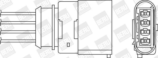 BERU by DRiV OPH049 - Sonde lambda cwaw.fr