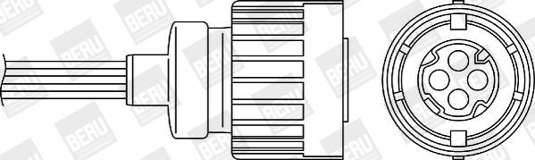 BERU by DRiV OZH036 - Sonde lambda cwaw.fr