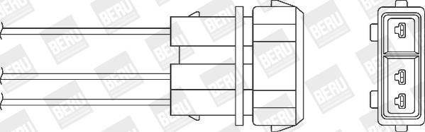 BERU by DRiV OZH134 - Sonde lambda cwaw.fr