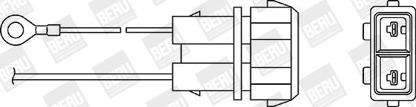 BERU by DRiV OZU003 - Sonde lambda cwaw.fr