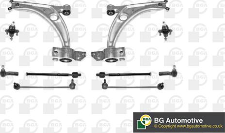 BGA KS9601 - Kit de réparation, bras triangulaire cwaw.fr