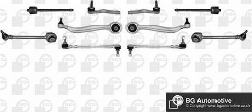 BGA KS5611 - Kit de réparation, bras triangulaire cwaw.fr