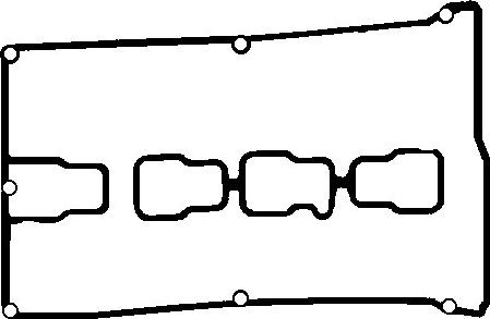 BGA RK6374 - Jeu de joints d'étanchéité, couvercle de culasse cwaw.fr