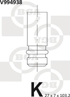 BGA V994938 - Soupape d'émission cwaw.fr