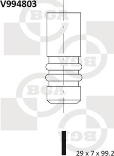 BGA V994803 - Soupape d'émission cwaw.fr