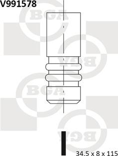 BGA V991578 - Soupape d'émission cwaw.fr