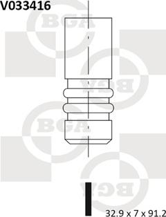 BGA V033416 - Soupape d'émission cwaw.fr