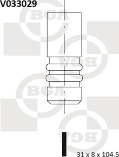 BGA V033029 - Soupape d'émission cwaw.fr