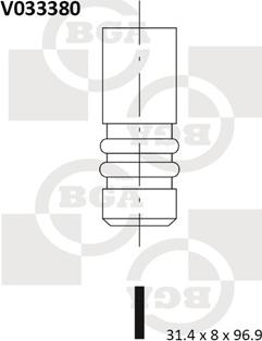 BGA V033380 - Soupape d'émission cwaw.fr