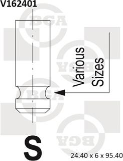 BGA V162401 - Soupape d'émission cwaw.fr