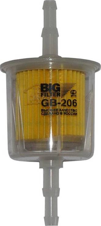 BIG Filter GB-206 BK - Filtre à carburant cwaw.fr