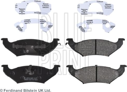 Blue Print ADA104235 - Kit de plaquettes de frein, frein à disque cwaw.fr