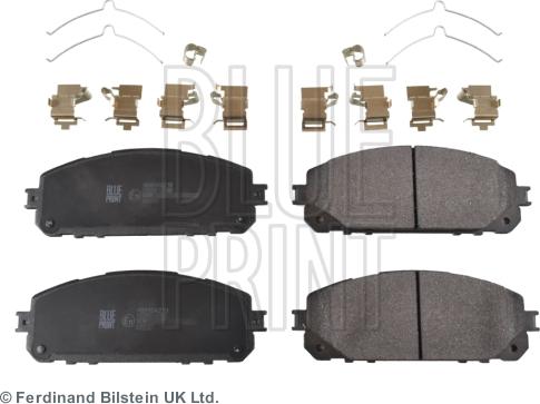 Blue Print ADA104279 - Kit de plaquettes de frein, frein à disque cwaw.fr