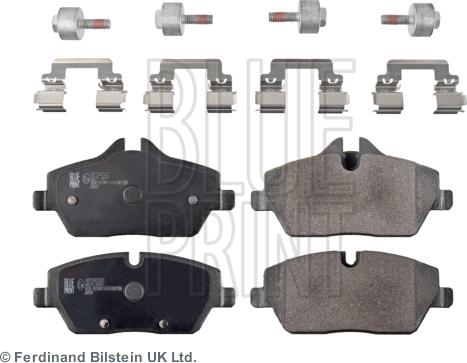 Blue Print ADB114241 - Kit de plaquettes de frein, frein à disque cwaw.fr