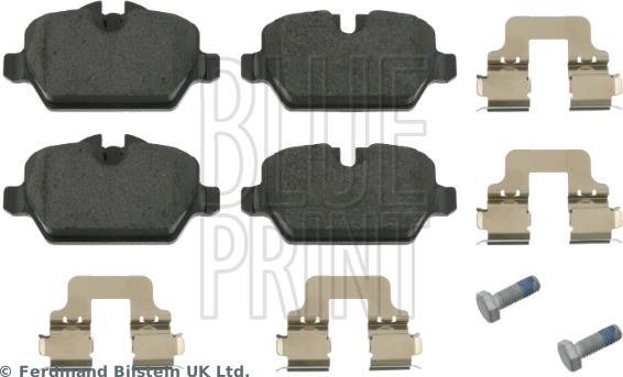 Blue Print ADB114214 - Kit de plaquettes de frein, frein à disque cwaw.fr