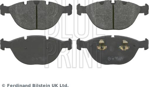 Blue Print ADB114239 - Kit de plaquettes de frein, frein à disque cwaw.fr