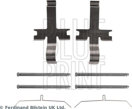 Blue Print ADBP480024 - Kit d'accessoires, plaquette de frein à disque cwaw.fr