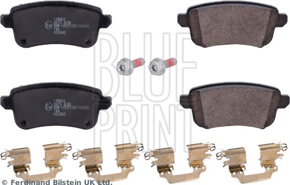 Blue Print ADBP420093 - Kit de plaquettes de frein, frein à disque cwaw.fr