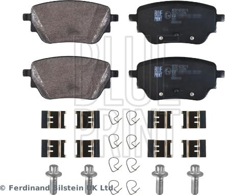 Blue Print ADBP420016 - Kit de plaquettes de frein, frein à disque cwaw.fr