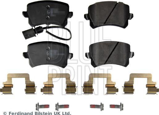 Blue Print ADBP420030 - Kit de plaquettes de frein, frein à disque cwaw.fr