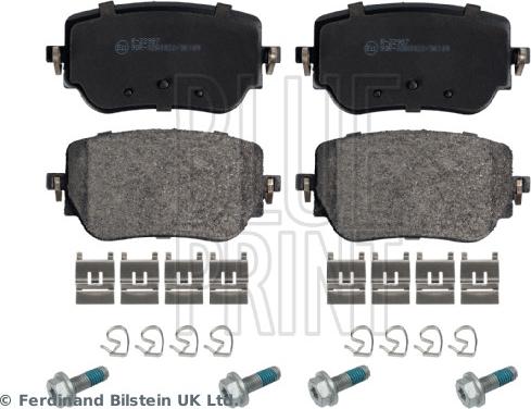 Blue Print ADBP420076 - Kit de plaquettes de frein, frein à disque cwaw.fr